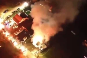 Major Fire Leads to Evacuations and Widespread Road Closures