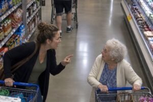 A Woman Made Fun of My 83 Year Old Mom at Checkout Then the Cashier Locked Her Register and Said, Nobody Leaves
