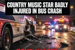 BREAKING: Country Music Star Injured in Tour Bus Crash