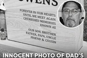 Everyone Thought It Was A Beautiful Tribute To A Father… Then Someone Spotted What Was Wrong